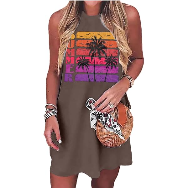 ZANZEA Korean Style Women Dress Sleeveless O-Neck Pleated Tank Dresses