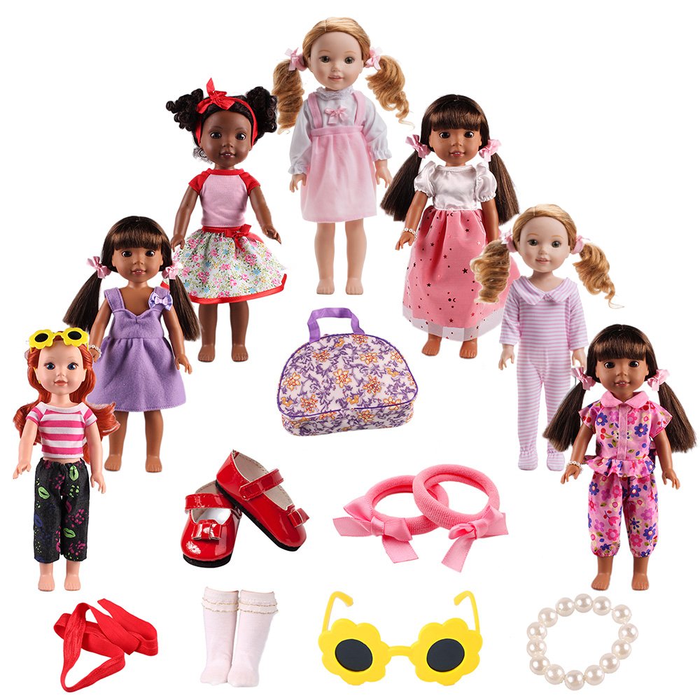 American Girl Doll Clothes Accessories for 14inch 14.5 inch Wellie