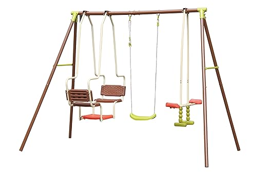 Schaukel Adventure Kinder Garten Schaukel Set Metall Outdoor