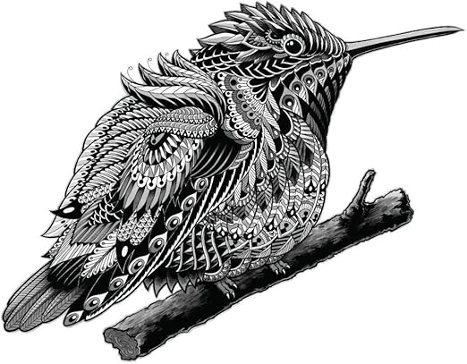 Amazon Com My Wonderful Walls Ornate Bird Artwork Hummingbird