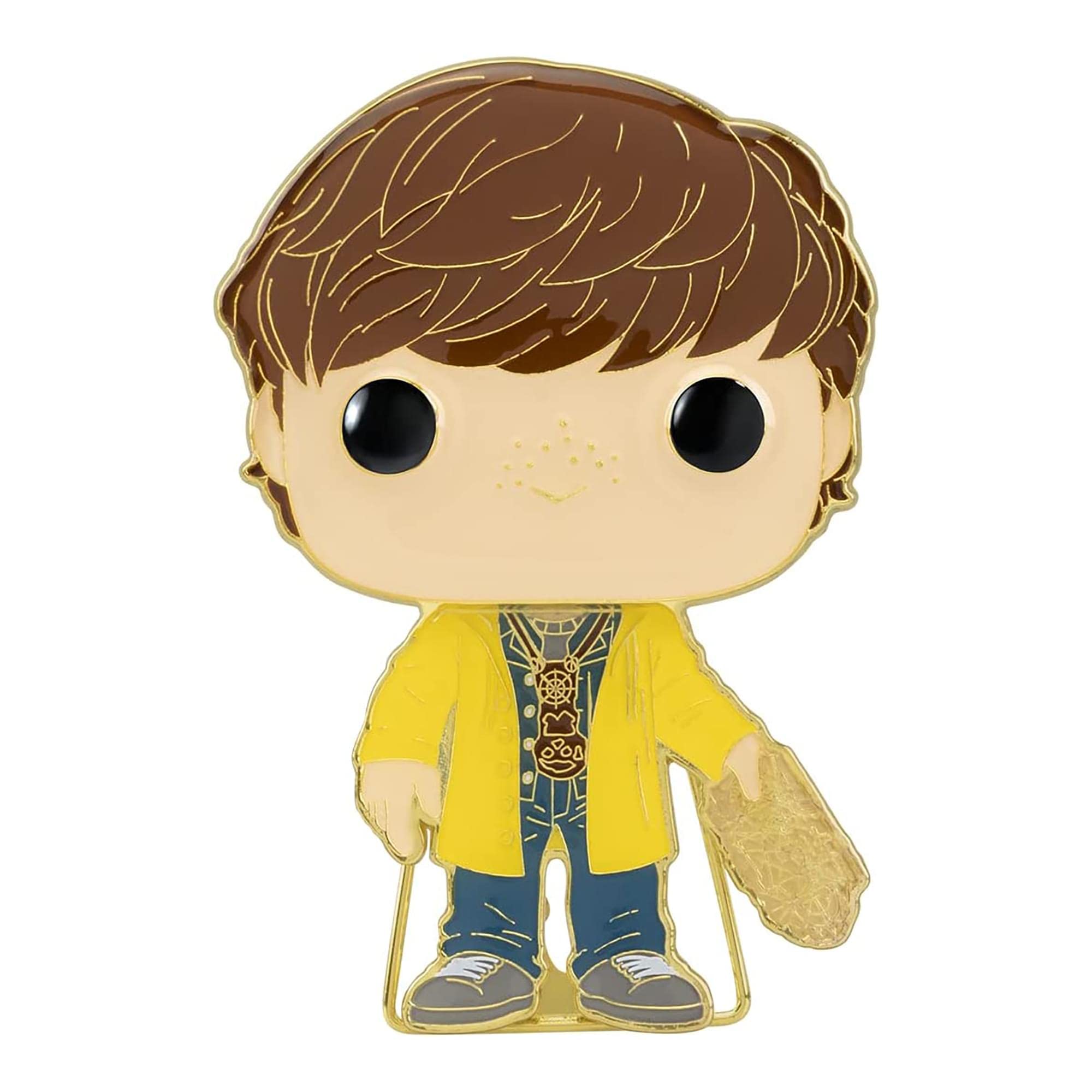 Loungefly POP! Large Enamel Pin GOONIES: MIKEY - Chunk - the Goonies Enamel Pins - Cute Collectable Novelty Brooch - for Backpacks & Bags - Gift Idea - Official Merchandise - Movies Fans