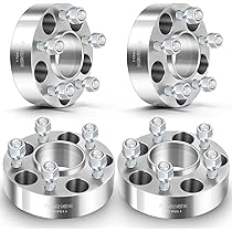 SCITOO 4X 2 Inch 5x4.5 To 5x4.5 Wheel Spacers 5x114.3 To 5x114.3 1/2-20 Fit For Mustang For Ranger For Taurus Fits Select: 2012-2013 FORD EDGE SEL, 1966-1970 FORD MUSTANG