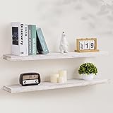 Axeman Floating Shelves, 8 Inch Deep Rustic Solid