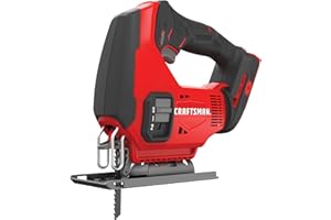 CRAFTSMAN V20 Cordless Jig Saw, 3 Orbital Settings, Up to 2,500 SPM, Bare Tool Only (CMCS600B)