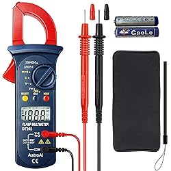 AstroAI Digital Clamp Meter 2000 Counts, Multimeter