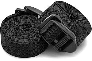Coghlan's 48-Inch Sleeping Bag Straps, 2-Pack, Universal Fit with Quick-Release Buckles, Durable 100% Polyester for Secure Ca