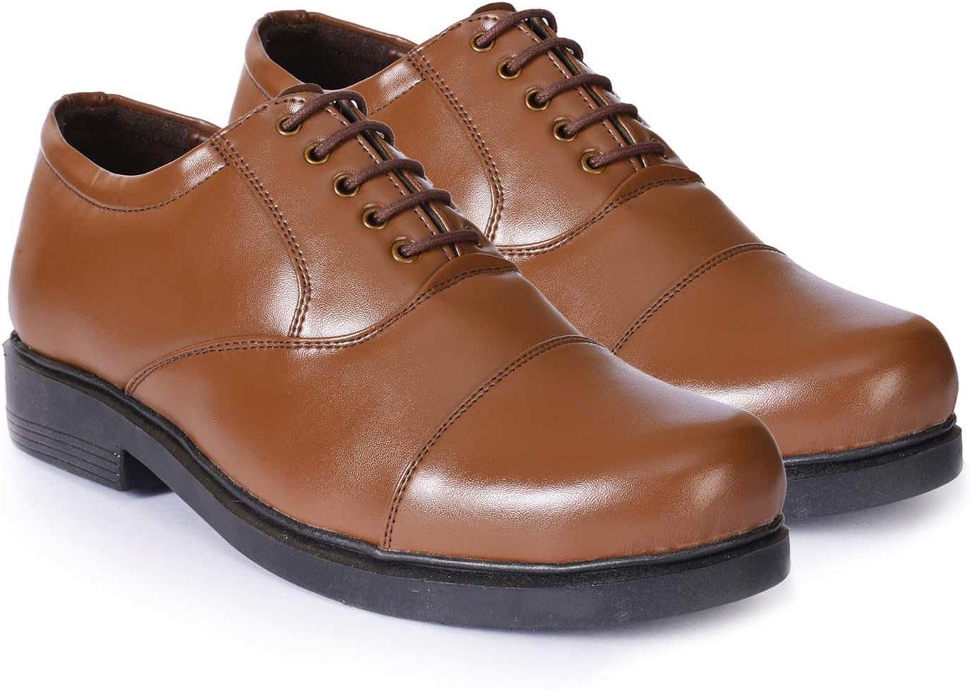 Men's Tan Formal Shoes -8