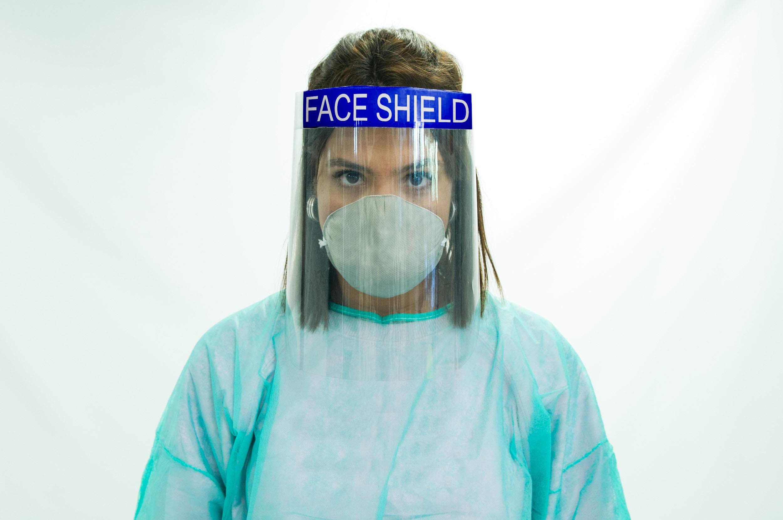 Oedim Pack 10 Uds Display Facial Protection Transparent blue