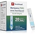 T TESTAHEAD THC Tests for Home,Single Group THC Drug Test Urine Test kit, Marijuana Test kit to take Home, Marijuana Drug Test Test Strips,50 ng/ml THC Test (20 Pack)