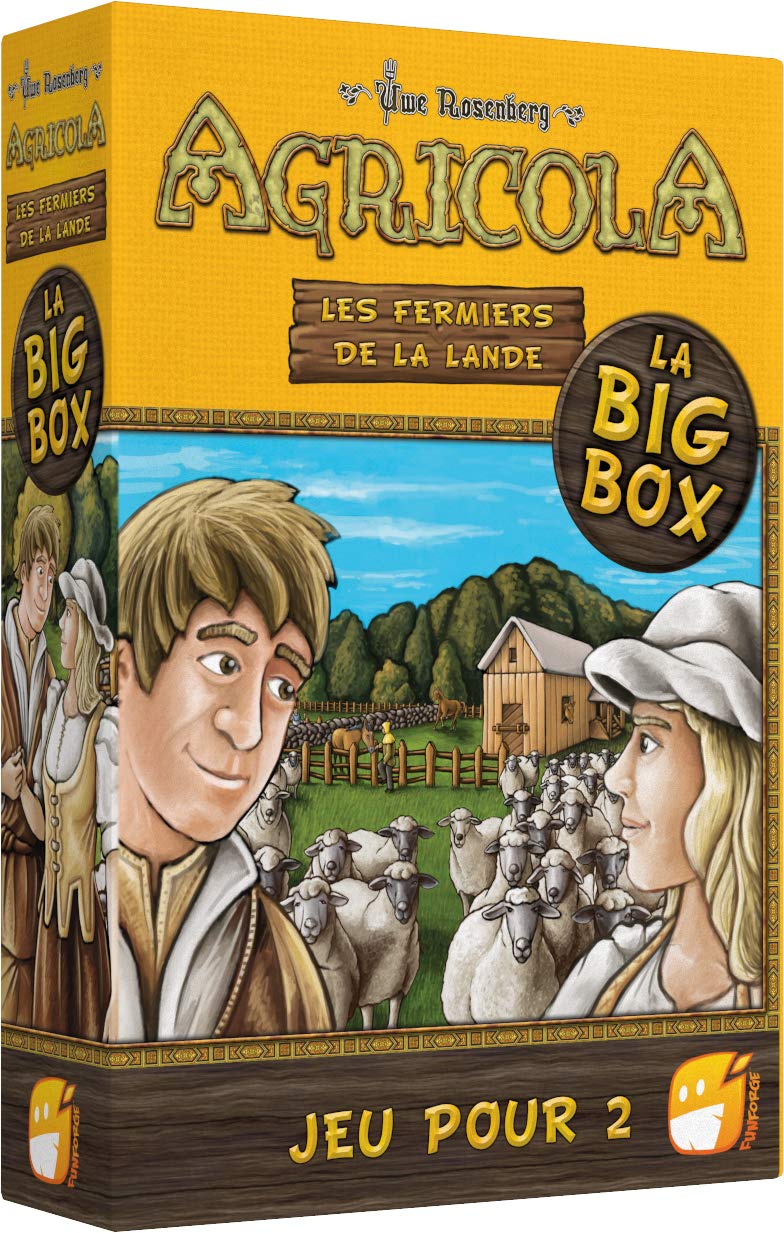 Agricola Big Box - Asmodee - Jeu de société - Jeu de stratégie - Jeu de plateau - 2 joueurs