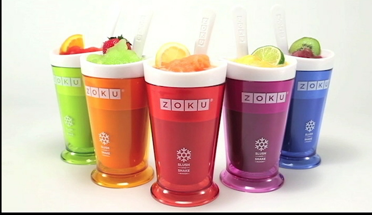 6 Zoku+Single+serving+Smoothies+Slushies+Milkshakes