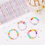 DTYDECLE Colorful Letter Beads Kit 1400pcs A Z Alphabet Beads DIY Jewelry view 4