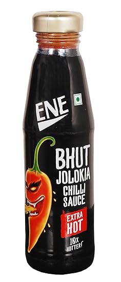 Bhut Jolokia Chilli Sauce, Extra Hot, 190g