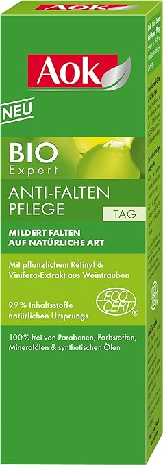 Aok Gesichtspflege Bio Expert Anti-Falten Pflege Tag