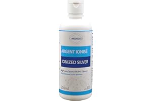 Ionized Silver 5ppm 250ml, wound healing, immune protection, killing germs