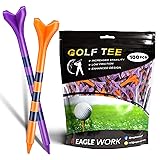 EAGLE WORK 3-1/4'' & 2-3/4'' Golf Tees, 100 Pack