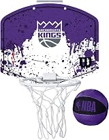 Wilson Mini NBA Team Basketball Hoop Sacramento Kings Official