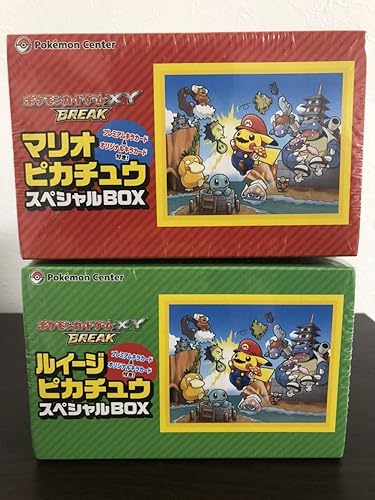 Amazon ポケットモンスター マリオピカチュウスペシャルbox Mario Pikachu ポケモンカード Pokmon 状態 S おもちゃ ホビー