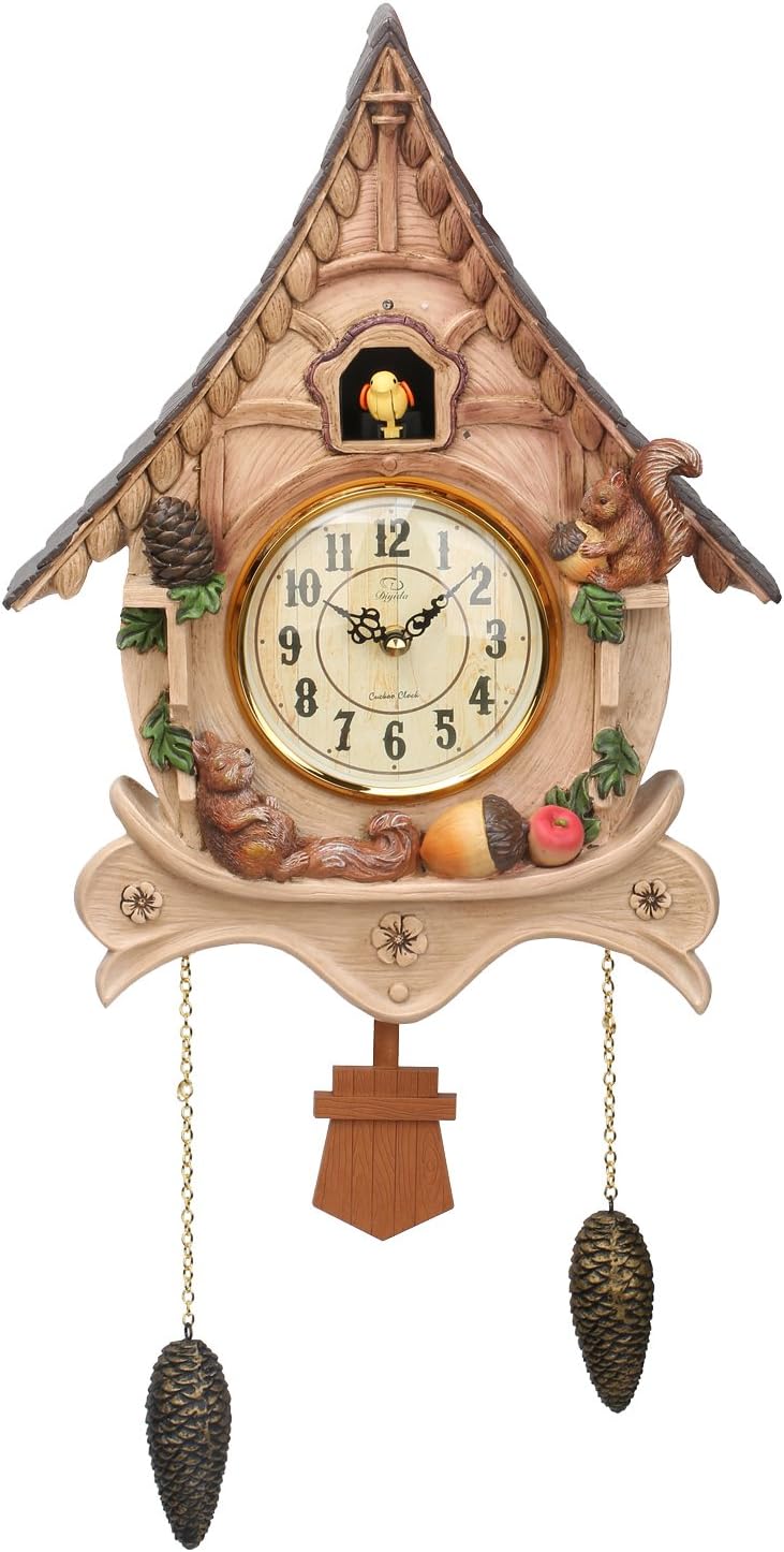 Diyida Vivid Large Cuckoo Clock、Wall Cuckoo Clock,Chime has