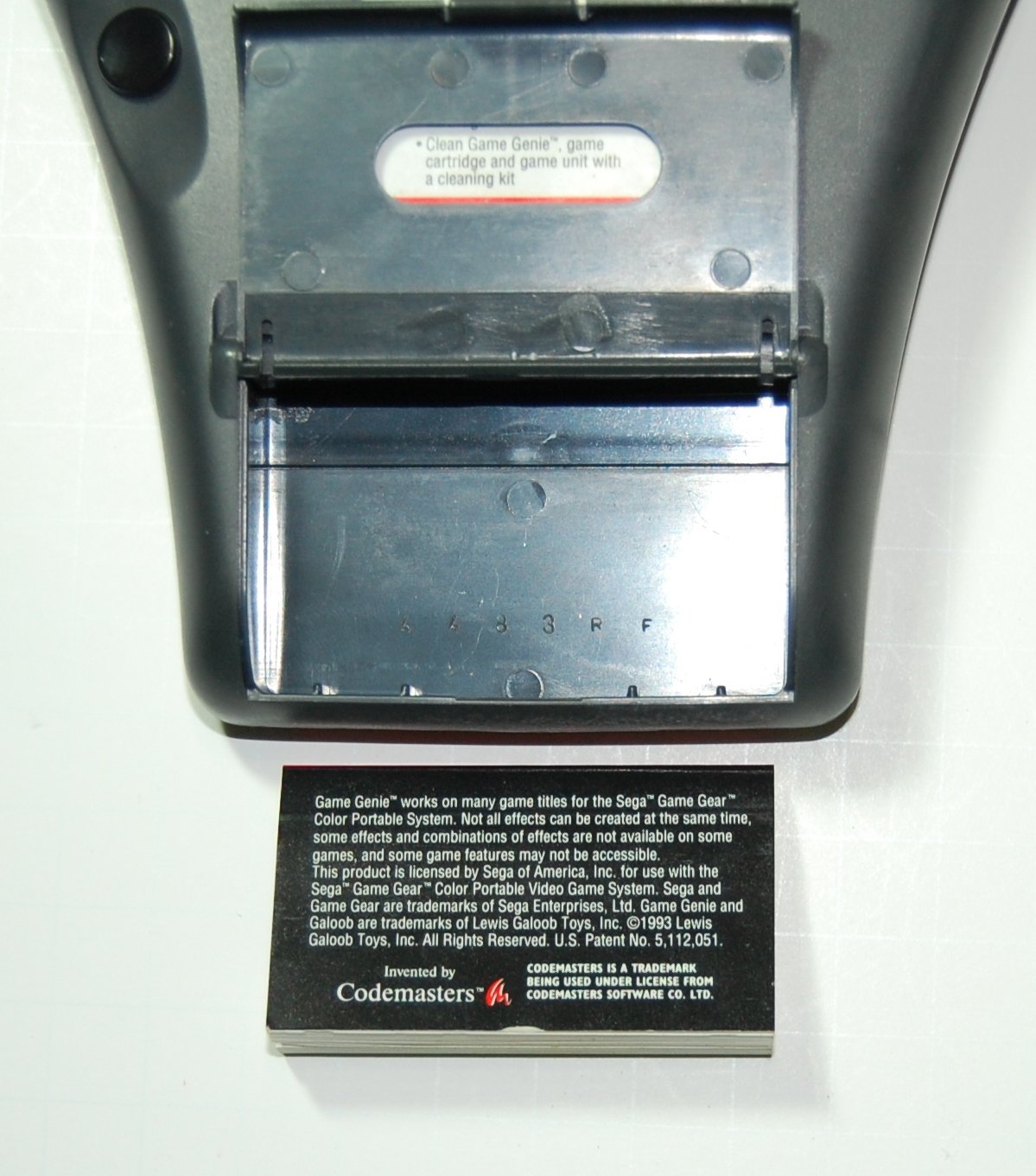 Game Genie - Sega Game Gear: Video Games