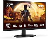 AOC Q27G42XNE 27 Inch WQHD 180Hz Fast VA 0.5ms MPRT HDR10 FreeSync