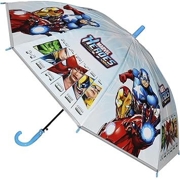 My Party Suppliers Latest Avengers Umbrella / Superhero Avenger Umbrella for Kids / Umbrella for Boys / Captain America Umbrella / Iron-Man Umbrella