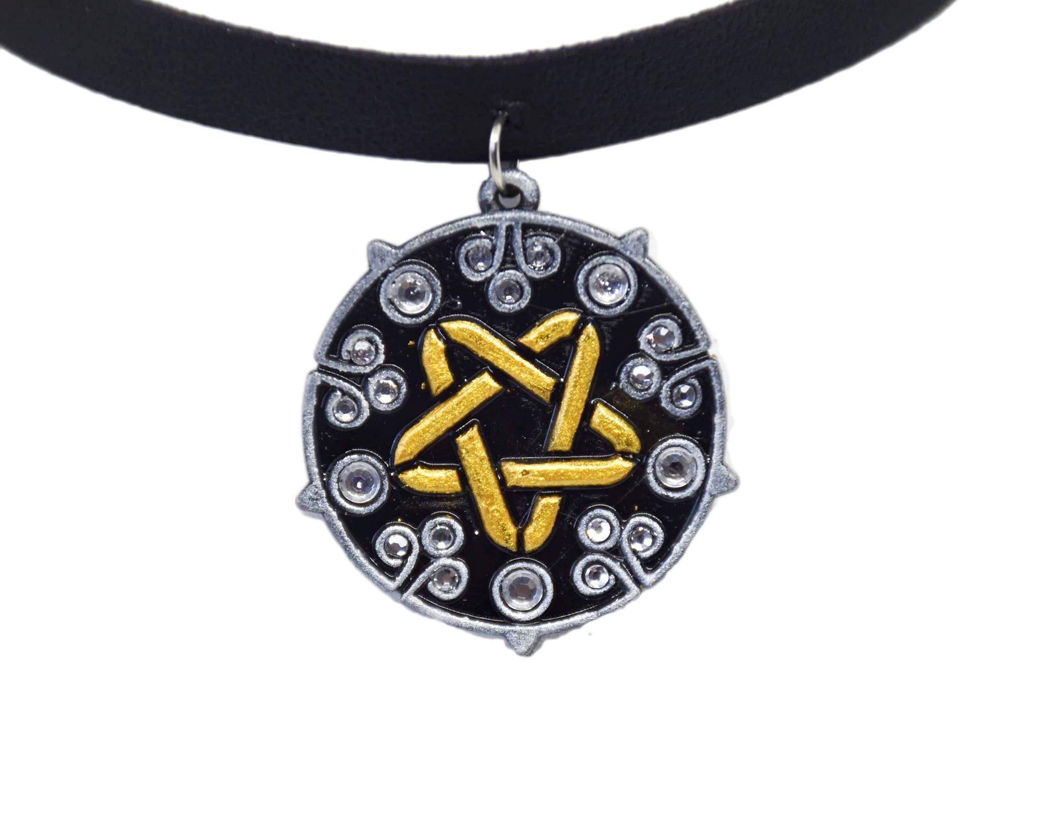 Photo 1 of Yennefer necklace with rhinestones