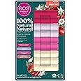 Eos Natural and Organic Shea Lip Balm Stick, 9-pack, 2 pomegranate raspberry, 2 chamomile, 2 black cherry, and 3 vanilla bean.
