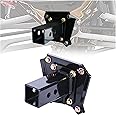 HECASA 2" UTV Hitch Receiver Compatible with 2014-2024 Polaris RZR XP/XP 4 1000 XP1000 Razor Bolt On 3000lbs UTV Trailer Hitch Adapter Kit