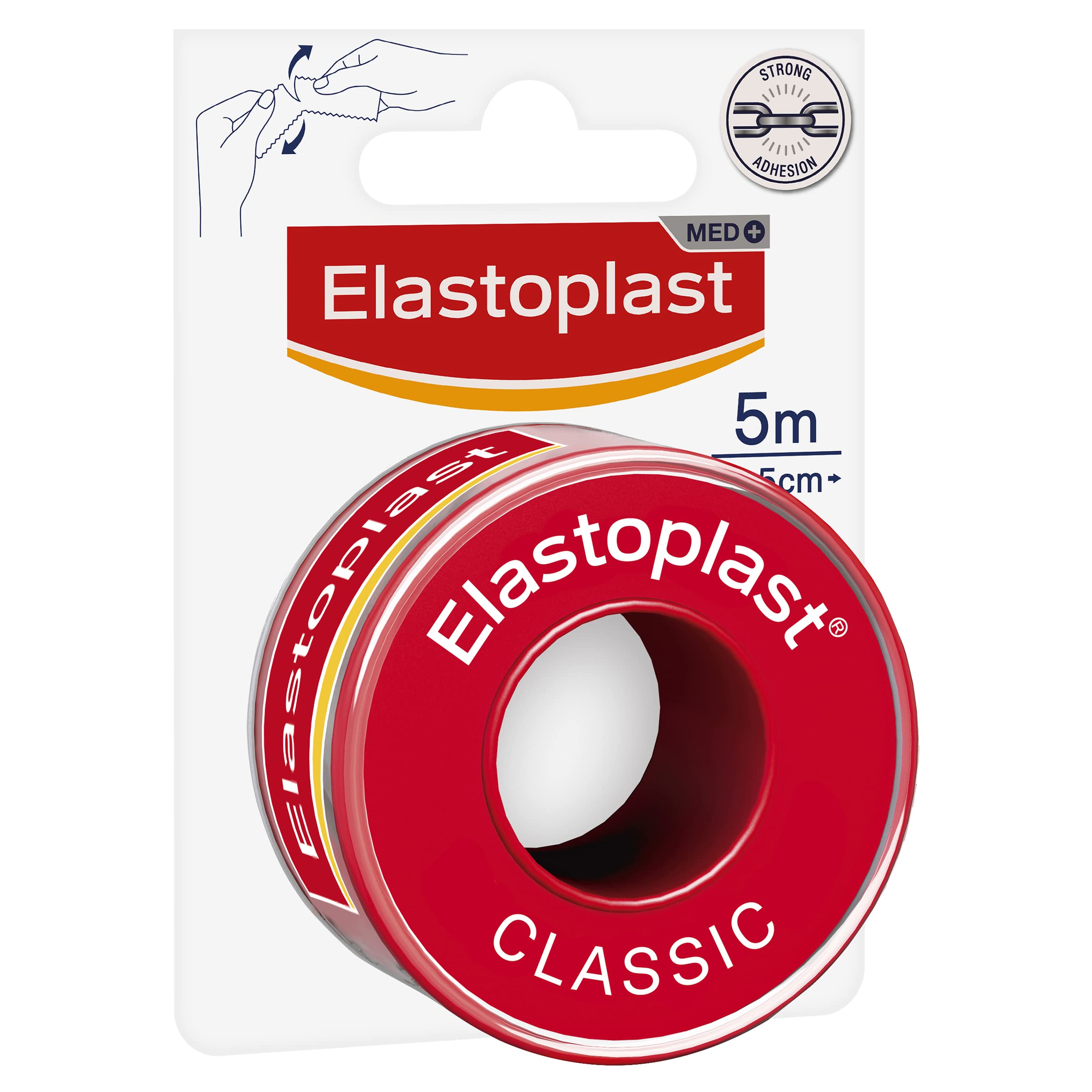 Elastoplast Classic Fabric First Aid Tape 2,5cm x 5m