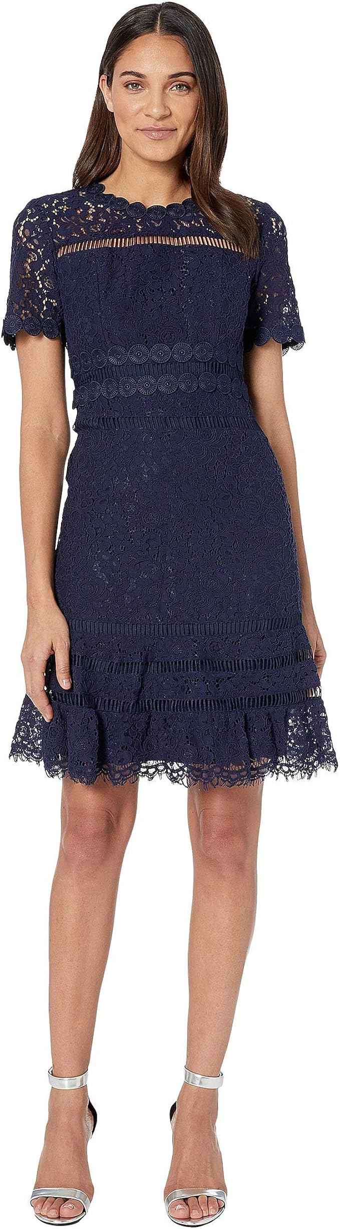 bardot eloise lace dress
