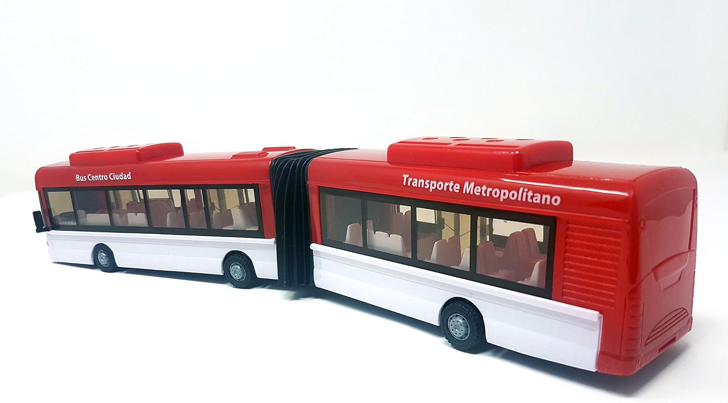 PLAYJOCS GT-6258 URBAN BUS (4993), Red, 45 x 7 x 10 cm - Image 3