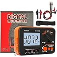 AIOMEST Digital Megohmmeter Megaohm Meter with 250V/500V/1000V Test Voltage Testing Insulation Resistance IR 0.1MΩ~2GΩ, Measure AC DC Volt Ohm, Continuity Tester, Megaohmeter w/Over-Range Indicator