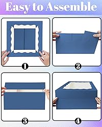 Bakepacker 36pcs 12x12x6 Inches Cake Boxes with