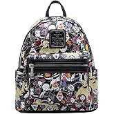 Loungefly Disney The Nightmare Before Christmas Allover Print Mini Backpack
