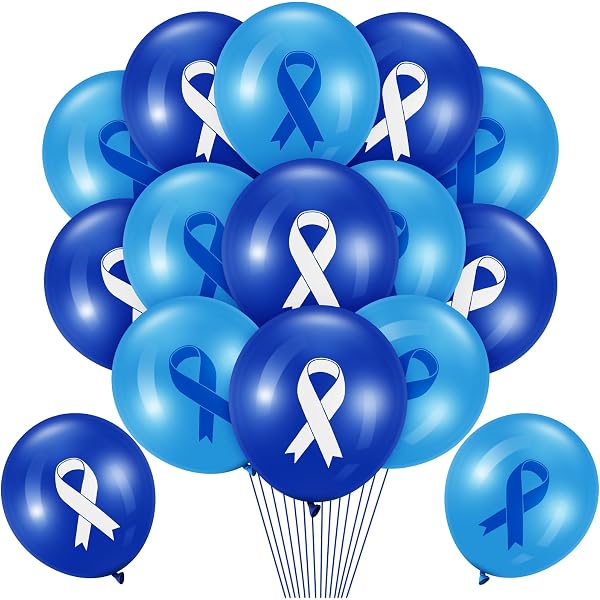 50 Pack Dark Blue Colon Cancer Awareness Ribbon Pins - Metal Lapel Pins With Butterfly Clutch, 1.2x0.7 Inch - View #5