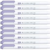 ZEBRA MILDLINER Highlighter pen markers, Mild Violet (WKT7-MVI) x10