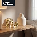 Hemway Glitter Shaker Sand Gold 110g Super Chunky Craft Glitter for Resin view 5
