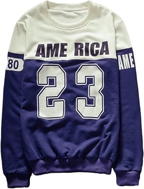 Amazon Co Jp Joker メンズ トレーナー スエット 長袖 ナンバー アメリカ カジュアル 通学 通勤 デート 学校 トラベル 旅行 仕事 デート ショッピング オリジナルブレスレット付 Sb Xl ネイビー 服 ファッション小物