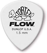 Dunlop Tortex Flow Picks 1.50 mm White Set of 12 Jim Dunlop view 1