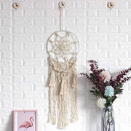 Avoir Images Pegtopone Tenture Murale En Macrame Tapisserie Tissee Bel dernière par