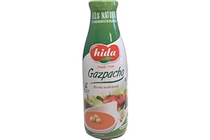 HIDA Andalusian Gazpacho. Imported from Spain Pack of 6