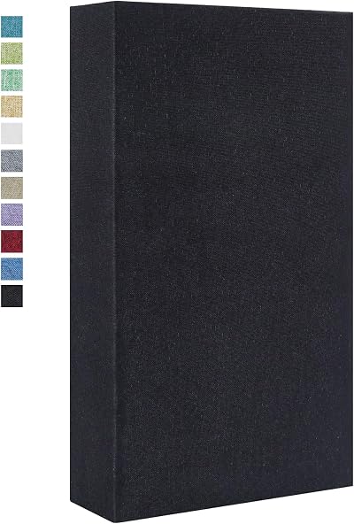 Vienrose Linen Photo Album 300 Pockets 6x4 Black Page Large Capacity 50 Sheets