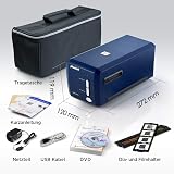Plustek OpticFilm 8100 35mm Film Scanner 7200 DPI 48-bit Color Silverfast SE view 7