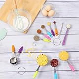 HAUSPROFI 14-Piece Measuring Cups and Spoons Set, 304 Stainless Steel with view 7