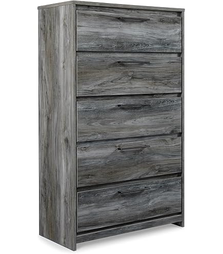 Amazon.com: Signature Design by Ashley Baystorm Rustic 5 Drawer