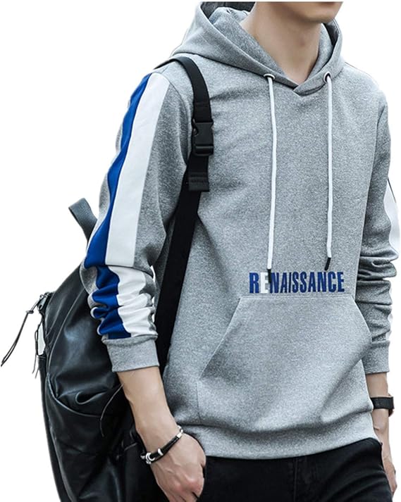 Amazon Infabe パーカー メンズ おおきいサイズ おしゃれ ゆったり 無地 秋冬 アウター 綿 個性的 シンプル かっこいい 人気 きれいめ 新品 カジュアル ファッション 長袖 トレーナー パーカー 通販