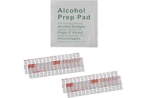 INNZA EZ Pass I-Pass SunPass Fastlane Dual Lock Adhesive Mounting Strips 4 Each 1-1/2 in with Prep Pad