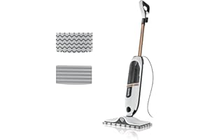 Shark SteamSpot Steam Mop with Steam Blaster Technology, 3 Steam Modes, 2 Washable Pads, XL Removable Water Tank, Lightweight, Steam Cleaner for sealed Hard Floors, Hardwood, Tile, Laminate, S2001