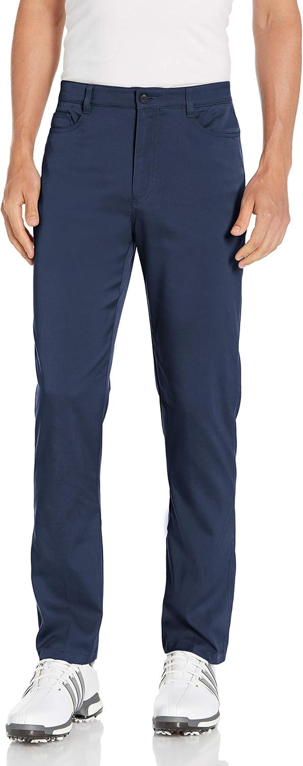 PGA TOUR Men's Flat Front Comfort Stretch 5 Pocket Pant at  Men’s Clothing store